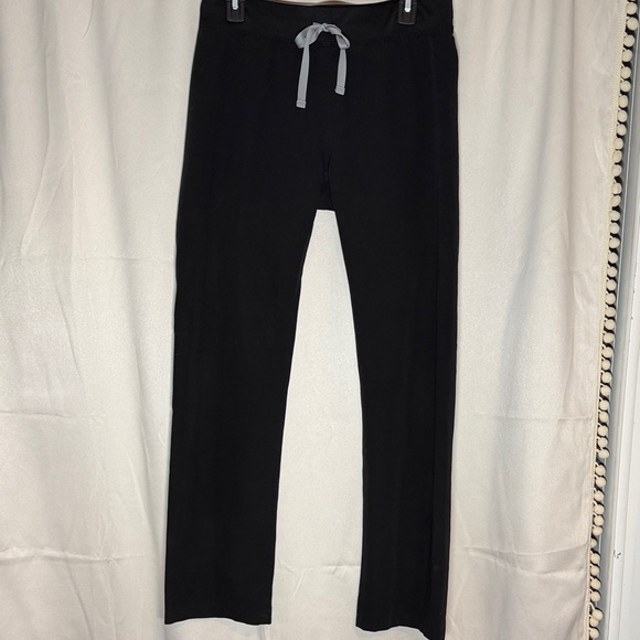FIGS High Waisted Livingston Basic Scrub Pants Black Size Small - Picture 3 of 6